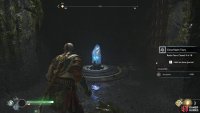 A Light Crystal hides behind the wooden boards.