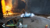 Prepare to dodge roll when you see Magni drag his sword across the ground.