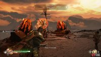 Revenants are your biggest threat for a no hit run, so try to kill them quickly with runics or cast them off the cliff.