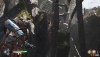 Stand at the edge of the gap and look to the left to spot this Shatter Crystal.