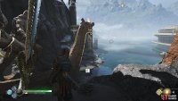 Search on the ground near the left Oarsman to find the dig spot for Njörd’s Oarsmen.