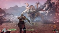 The dragon will sometimes shout, pulling you inwards and making you vulnerable to attack.