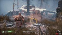The giant will sometimes slam the pillar on the ground, you can dodge this as with the other attacks.