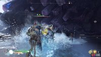 Use Runic Attacks to increase the stun gauge on the Traveller, allowing you to rip off some of its armor.