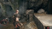 You’ll find the artefact just by the ledge.