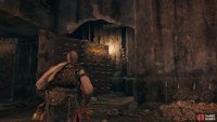 Push the second door back twice to reach a hidden area.