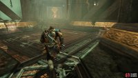 Two Hacksilver chests can be found down the spiral stairs past the Mystic Gateway