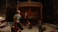 You’ll find a Shrine to the left of the entrance