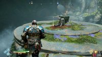 Search around the corpse at the pedestal