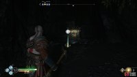 Check at the back of the cave for the map