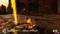 Göndul will leave a flaming circle on the ground when she jumps 
