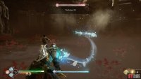 You should block the first barrage of Ice Shards