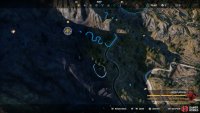 Search high in the mountains to the west of Dansky Cabin