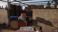 climb the ladder on the trailer and jump across here