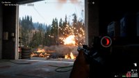 toss explosives at any pickup trucks to avoid being overwhelmed.