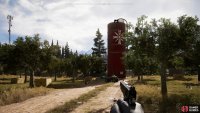 you can’t miss the silo at the back of the farm.