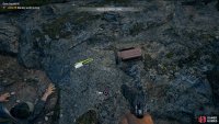 search near the body to find the key to the cabin