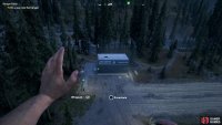 leap from the top and open the parachute to land onto the roof