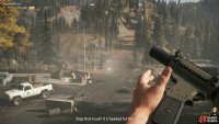 use a rocket launcher on the gas truck before it can get close.