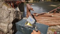 the note awaits you before you cross the bridge