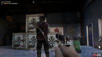 The cultist in the warehouse is the first target