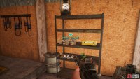 go inside the bunker and take the ladder up the other end to find the stash.