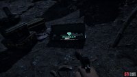 allowing you to open the lockbox and find the stash.