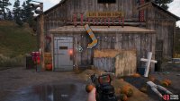 You’ll find the haunted house to the southeast of the Henbane River Rail Bridge