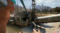 Use the Zipline in the hills to the northwest to enter