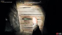be careful not to shoot this barricade, there’s an explosive canister behind it
