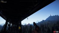 there’s a grapple point on the side of the bridge