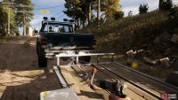 You have time to pick up the piece before the pickup truck drives away
