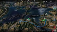Travel east of the Can of Worms Fishing Store