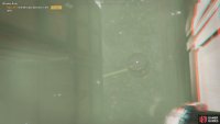 swim into the container and check in the middle to find the barrel.