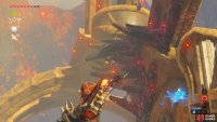 Shoot when the eye drifts between the black spikes or you will waste your arrow