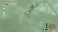 If you run out of stamina, drop and then Paraglide again and your stamina will be restored