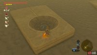 The orb with the colon sign (two circles) goes in the fourth pedestal