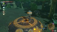 Place this ball in the hollow shown here