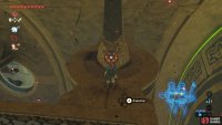 Paraglide from the wheel or use Revali’s Gale to get up here