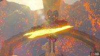 Now the sword is on fire