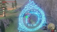 Head through the final ring to unlock the shrine!
