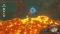 And finally, head through the last ring to unlock the shrine.