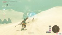 and once you’ve passed through the first, the rings will continue to spawn across the desert. 