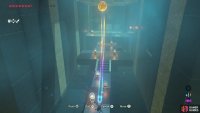 then take the second ball across the bridge. 
