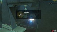and when you’ve completed this puzzle you’ll get the key to unlock the end of the shrine. 