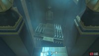 The first puzzle is completed by moving the spike squares using motion controls