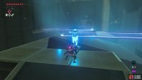 the second requires hitting the crystal to move the blocks so that the lasers are temporarily blocked.