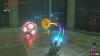 then use one of the metal balls to place in the hole corresponding to the correct number of metal balls that were found in the box.
