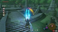 The Phantom Armor is found in the waters at Sacred Ground Ruins.