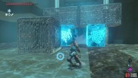 Place another cryonis block beneath the second cuboid
